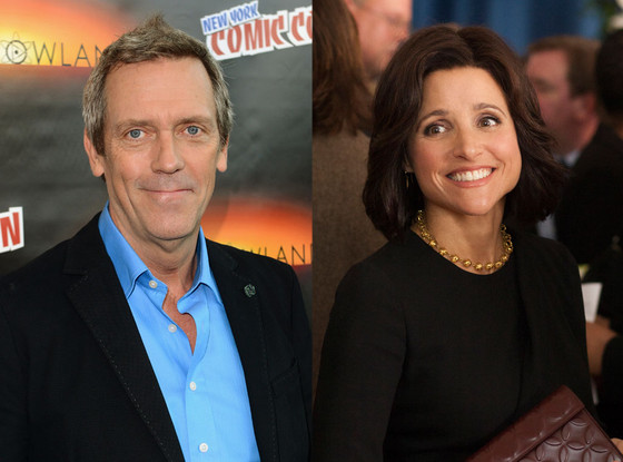 Hugh Laurie, Julia Louis Dreyfus, VEEP Hugh Laurie, Julia Louis Dreyfus, VEEP